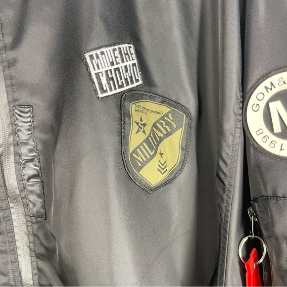 Men's Slim Fit Bomber Jacket - Casual Korean Style Spring & Autumn Outerwear - Picture 3 of 10